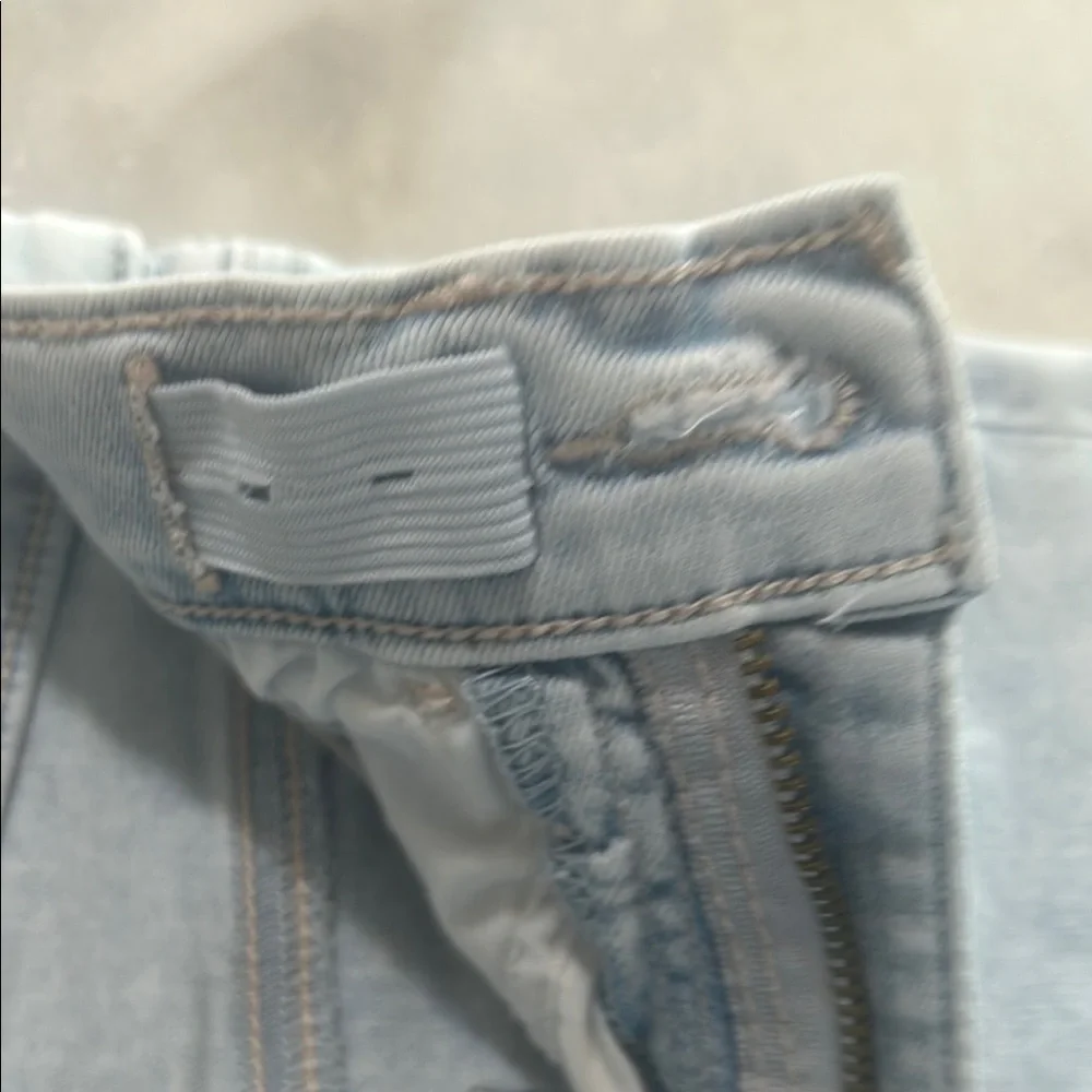 Old Navy Blue Distressed Denim Shorts
